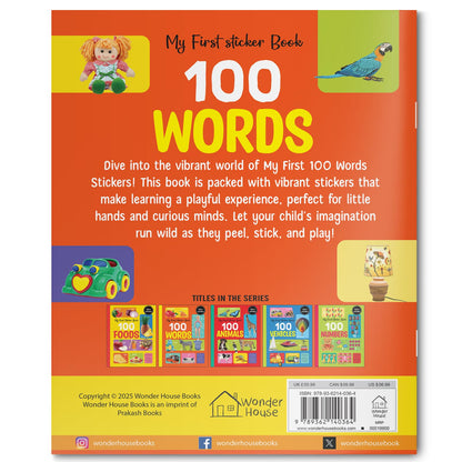 My First 100 Words Stickers