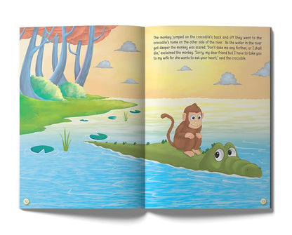 The Clever Monkey - Illustrated Moral Story for Children