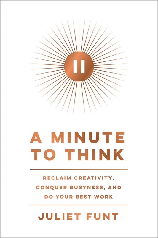 MINUTE TO THINK, A book cover