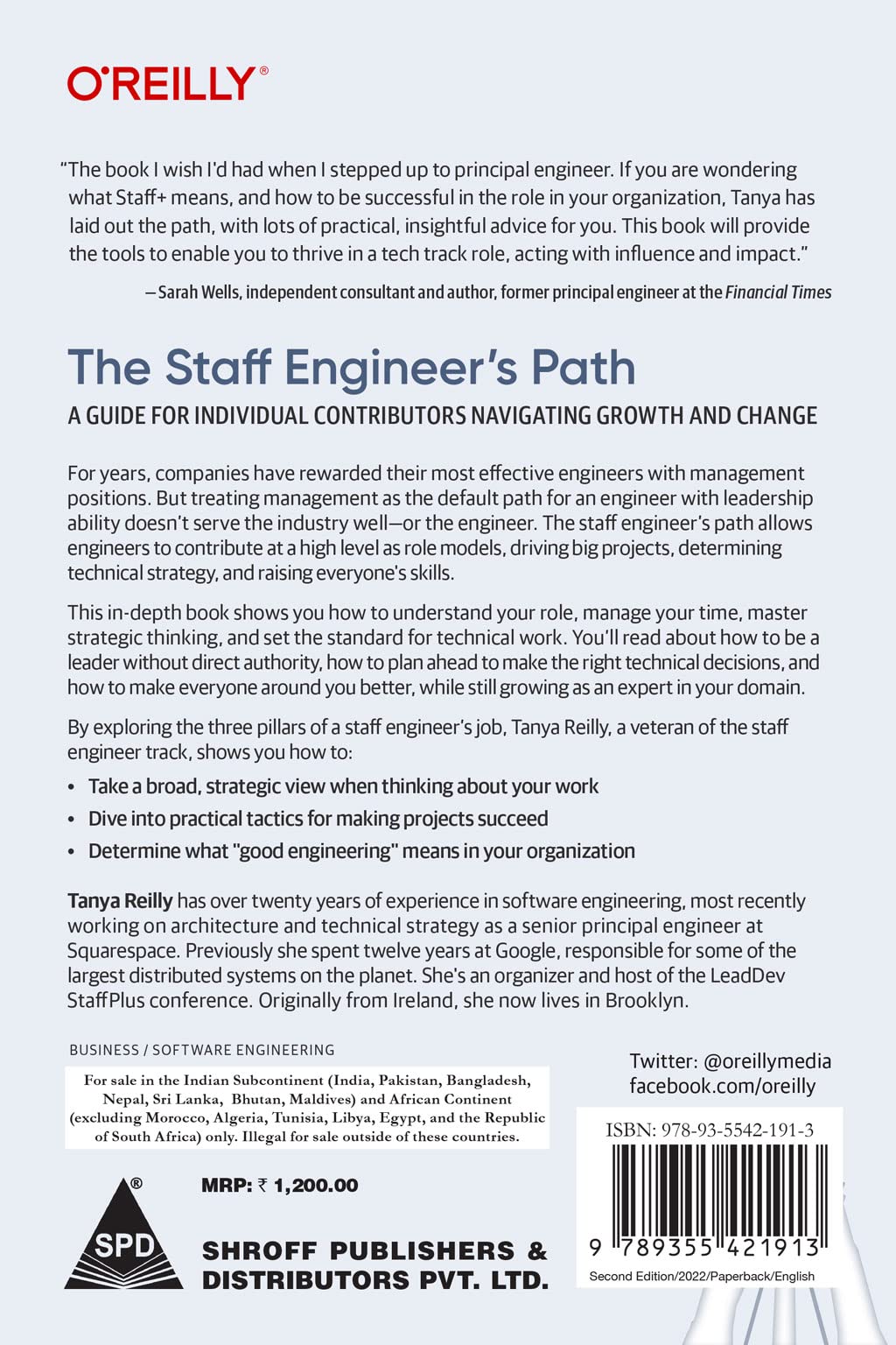 The Staff Engineer's Path: A Guide for Individual Contributors Navigating Growth and Change (Grayscale Indian Edition)