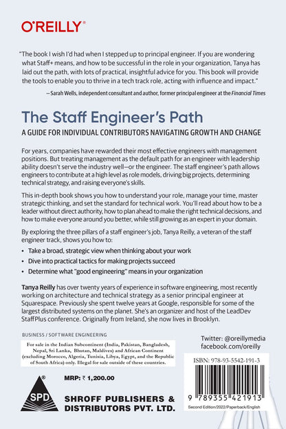 The Staff Engineer's Path: A Guide for Individual Contributors Navigating Growth and Change (Grayscale Indian Edition)