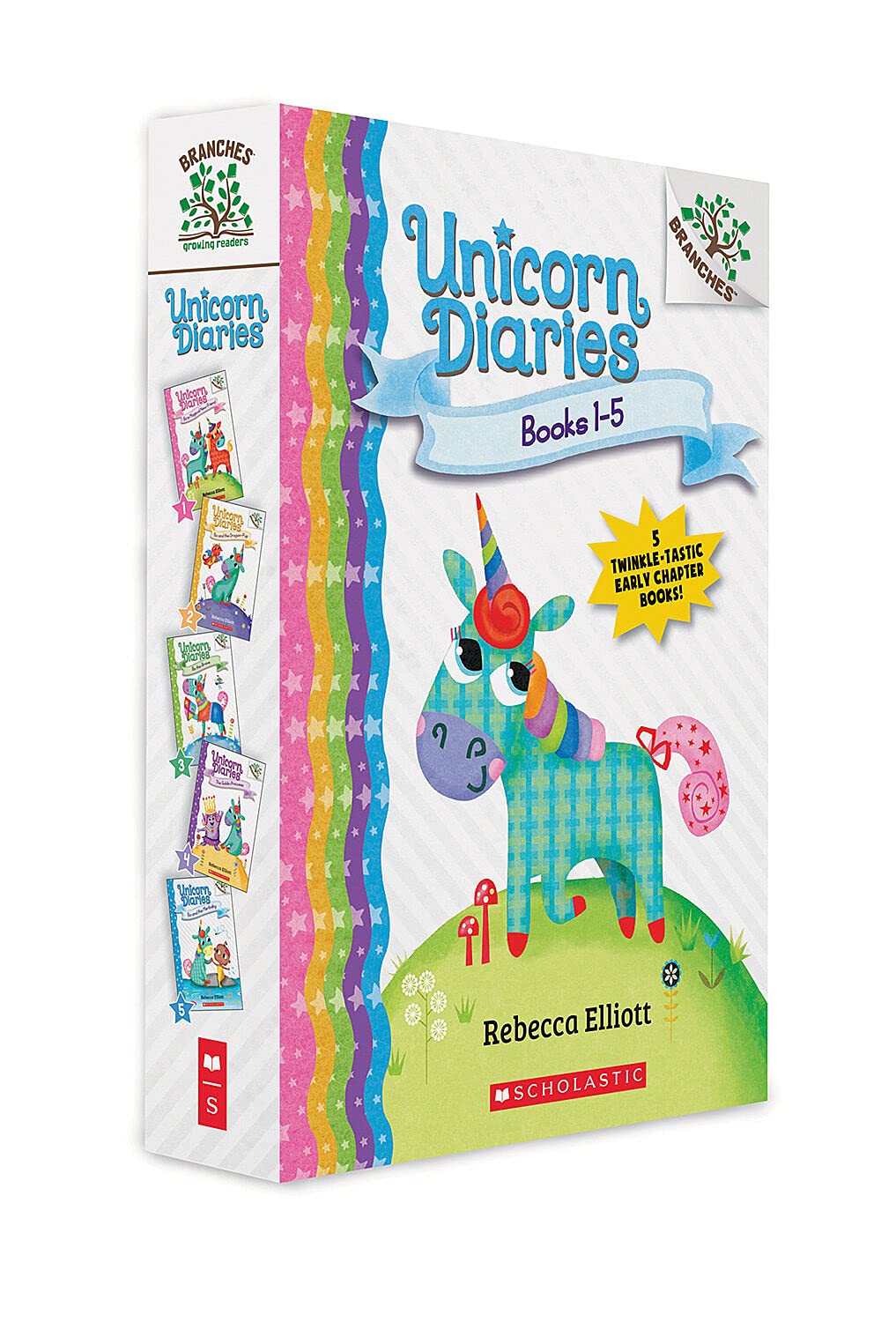 Unicorn Diaries Box Set (Books 1 to 5): A Branches Book book cover