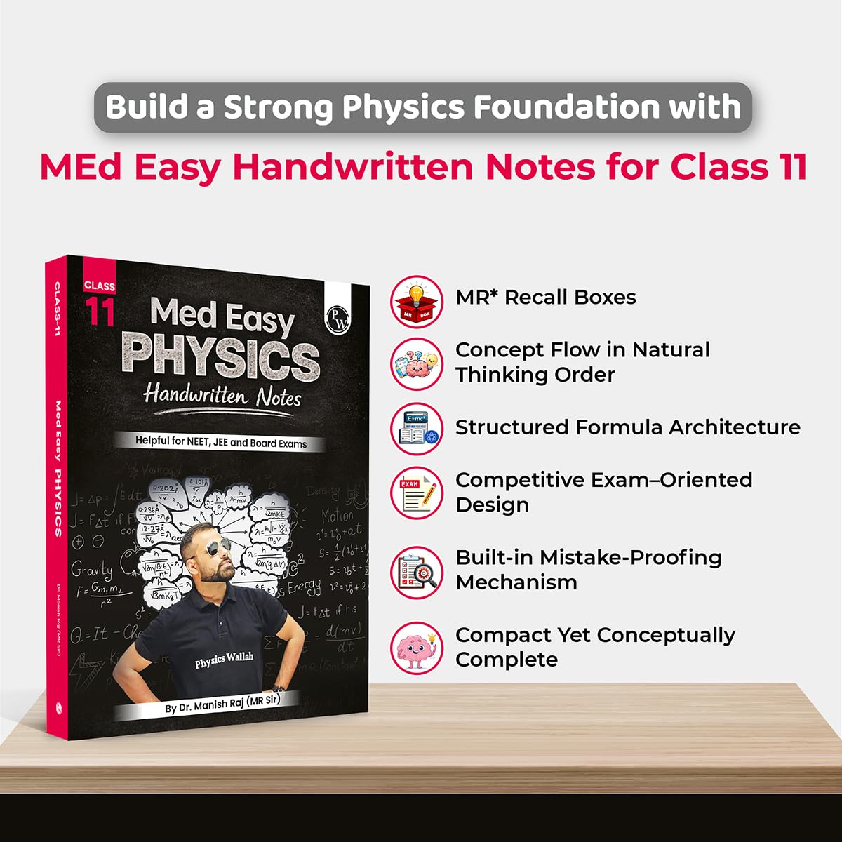 PW Med Easy Physics Class 11 Handwritten Notes By MR Sir | Helpful For NEET, JEE and Board Exams | Detailed Notes For Basic to Advanced Preparations