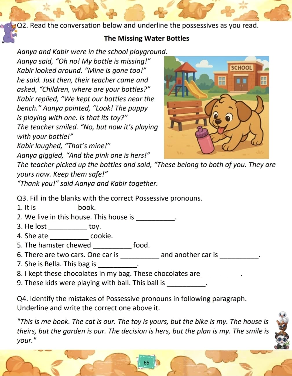 Class 2 English Grammar and Composition Book 2026 CBSE ICSE full syllabus with reading comprehensions Worksheets by Mathsninjas Bookland