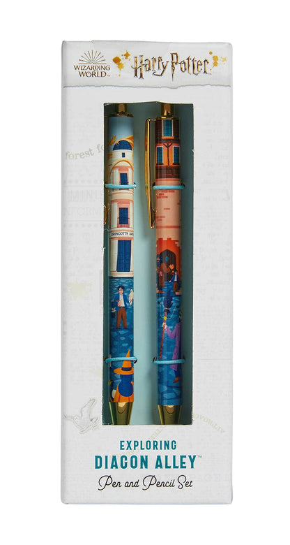 Harry Potter Exploring Diagon Alley Pen and Pencil Set
