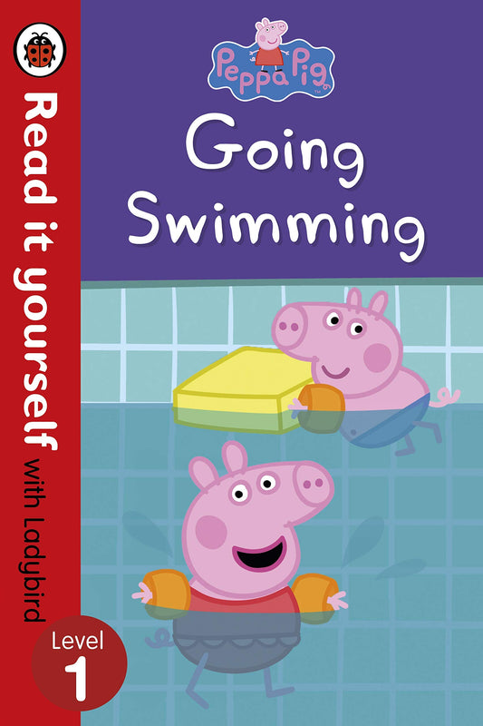 Peppa Pig: Going Swimming – Read It Yourself with Ladybird Level 1 by Ladybird book cover