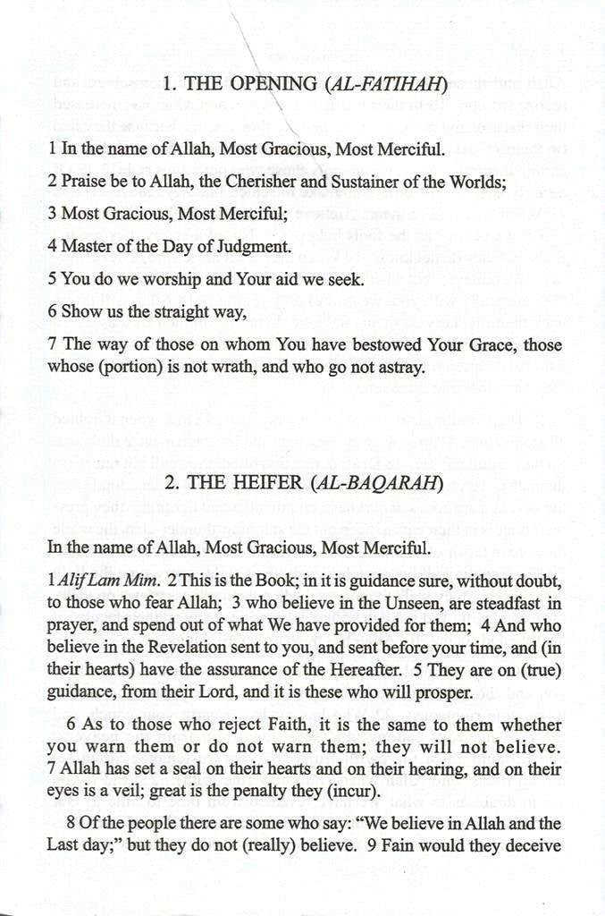 The Quran By Abdullah Yusuf Ali