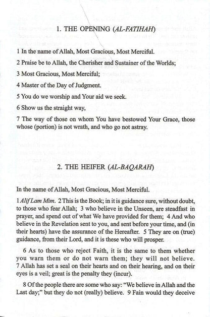 The Quran By Abdullah Yusuf Ali