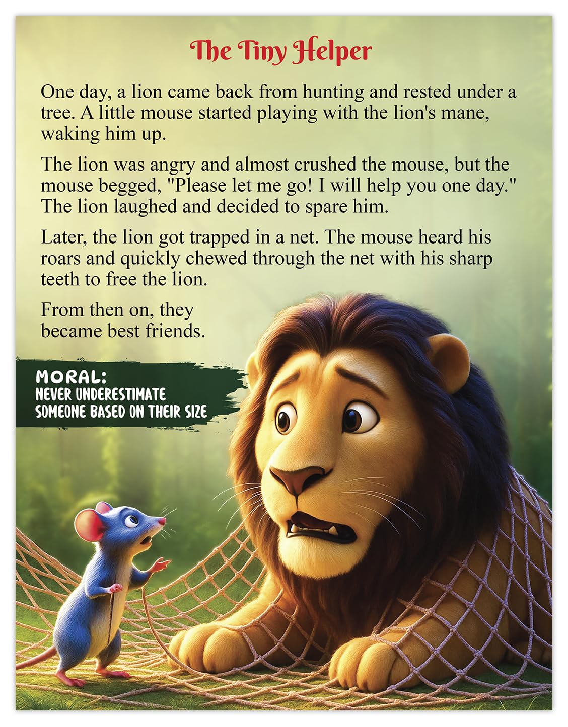 Panchatantra Story Book in English - 101 Animal Tales Book for Kids | Premium Quality Panchatantra Story Book for Kids (Hardback) | Moral Story Book by Pandit Vishnu Sharma | Two Brothers Publications