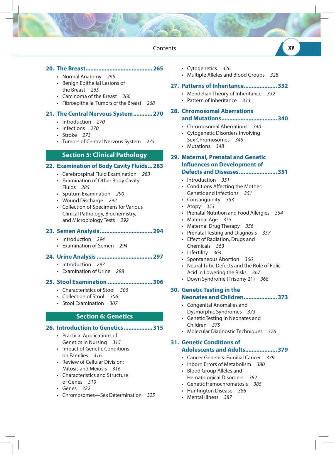 Textbook of Pathology & Genetics for Nurses, 3/E for BSc Nursing 3rd & 4th Semesters | General & Systemic Pathology, Hematology and Genetics with Chapter-wise MCQs, Flowcharts and Glossary