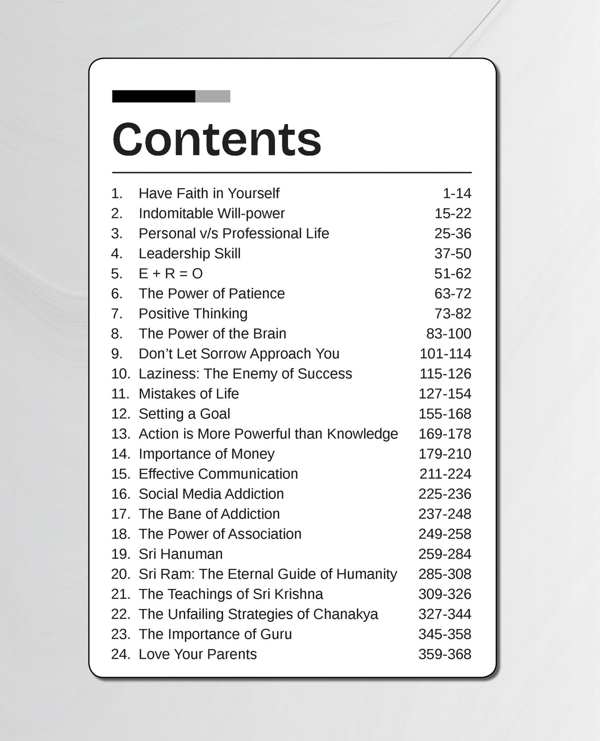 Disha 24 Chapters of Success by Sonu Sharma English Edition | Self Help & Motivation Book on Success, Mindset, Habits, Wealth, Leadership, Health & Personal Growth