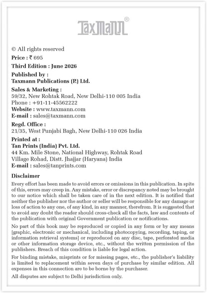 Taxmann's CRACKER for Corporate & Economic Law (Paper 13 | CEL) – Compiling 600 Chapter-wise Solved Questions with Provision-Anchored Model Answers for CMA Final | Dec. 2026/June 2027 Exams