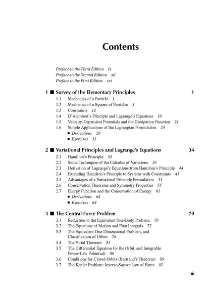 CLASSICAL MECHANICS, 3RD EDN