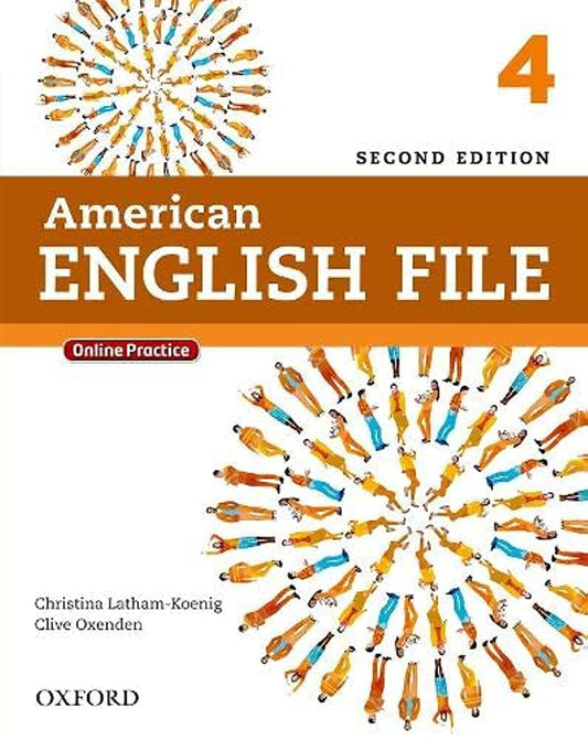 American English File  No. 4  2/ed book cover