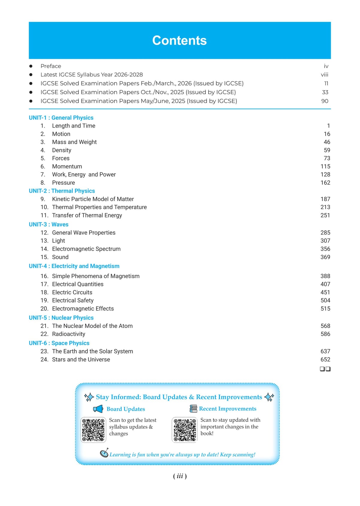 Oswaal IGCSE Topical Past Solved Papers l Physics (0625) | For 2027 Exam | With Oswaal AI