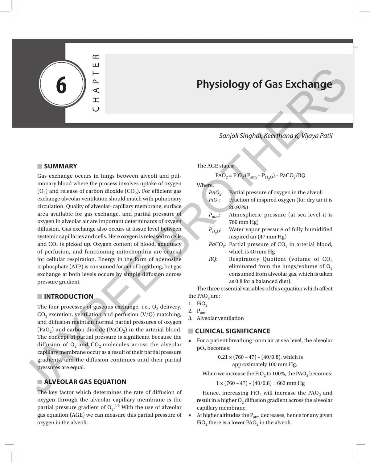TEXTBOOK OF MECHANICAL VENTILATION