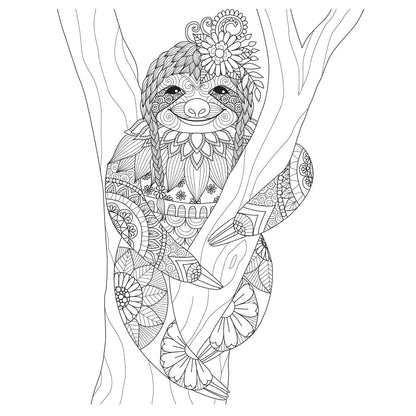 Animals Mandala Art Colouring Book 2026 for Kids (6-12 Years), Adults & Teens | Majestic Animal Art and Craft | tear out sheets | Stress Relief Art Therapy Coloring Books | Drawing & Painting Kit