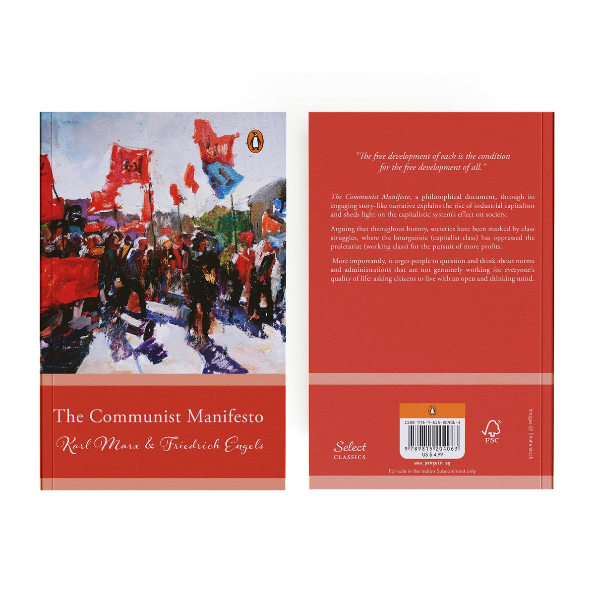 Penguin Select Classics: The Communist Manifesto: (Original, Unabridged Classic)