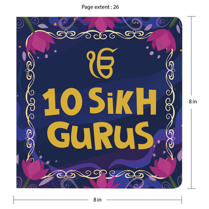 10 Sikh Gurus: Illustrated Stories of the Ten Sikh Gurus | Sikhism for Kids | Teachings, Values & Sikh History I Ages 3+ [Select Learning]
