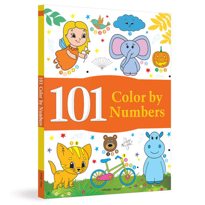 101 Color by Numbers: Fun Activity Book for Children | Learn Number Recognition & Color Matching | Ages 4–7 | Hours of Creative Learning Fun
