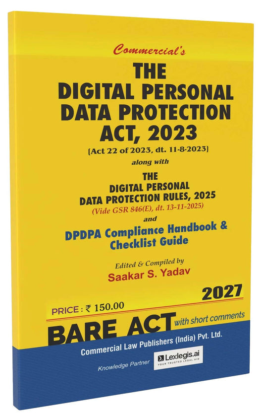 Digital Personal Data Protection Act, 2023 (2027 Edition)