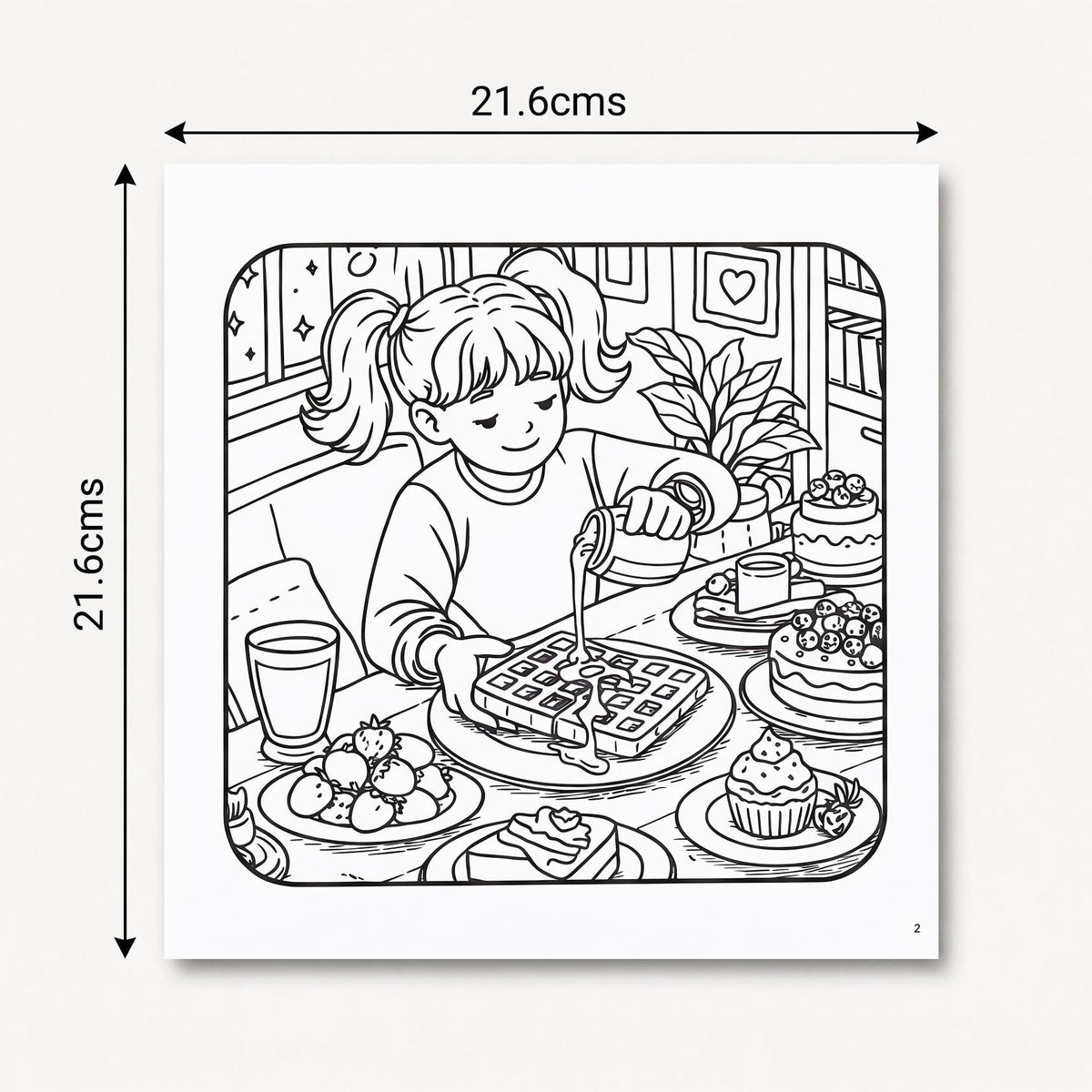 Cozy Cravings Colouring Book – Cute Dessert Colouring Book for Adults, Teens & Kids | Girly Moments, Cozy Girl Moments, Cakes, Coffee, Ice Cream, Sweet Treats & Easy Colouring Pages (Cozy Series)