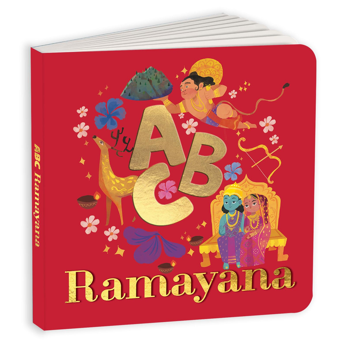 ABC Series- Ramayana: A First Introduction to the Hindu Mythology for Kids – Learn the Great Indian Epic from A to Z with Beautiful Illustrations I Timeless Values and Cultural Heritage [Select Learning]