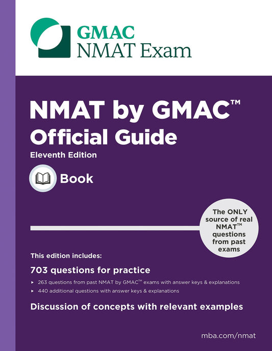 NMAT by GMACTM Official Guide, 11ed