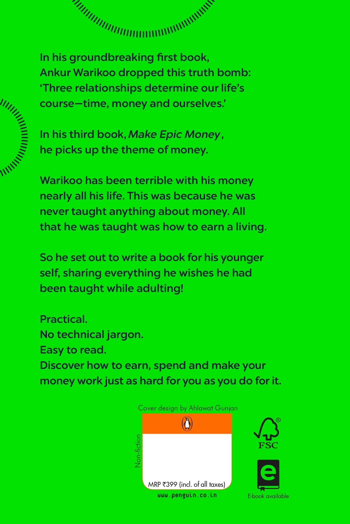 Make Epic Money: More than one lakh copies sold by Ankur Warikoo