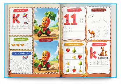 Activity Book for 4 Year Old | Best Selling 1001 Brain Booster Books for 4+ Year Old Children | Kids Activity Book - Puzzles, Mazes, Colouring, Dot-To-Dot, Matching, Seek & Find, Spot the Difference