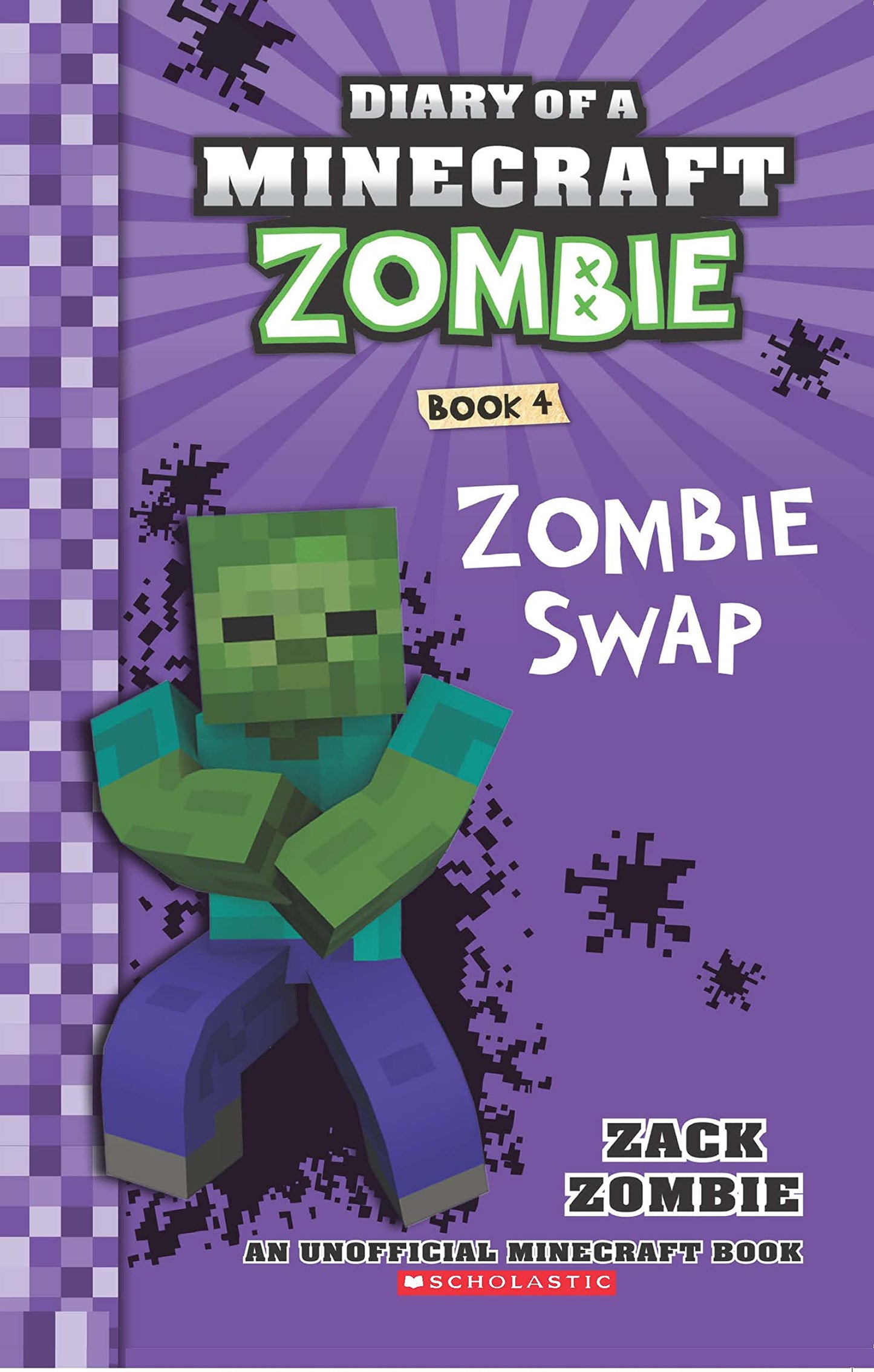 DIARY OF A MINECRAFT ZOMBIE #04: ZOMBIE SWAP(PB EDITION) book cover