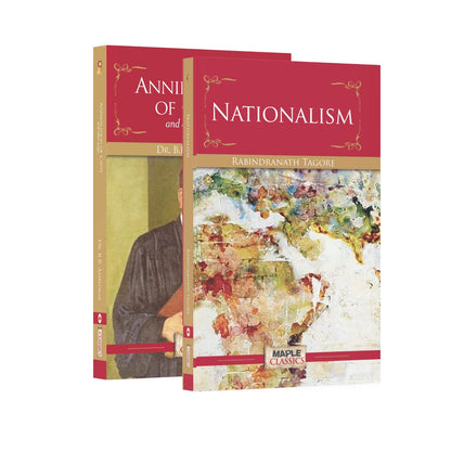 Best of Indian Independence (Set of 3 Books) - Why I am an Atheist, Annihilation of Caste and Nationalism - Bhagat Singh, BR Ambedkar, Rabindranath Tagore