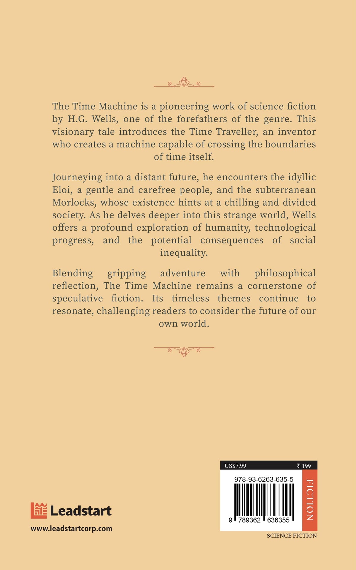 The Time Machine By H G Wells [Premium Paperback] Fiction books | Classic Literature Books & Novels | Science fiction books for teenagers | Classic books | English Novels | Story books for kids 12-15