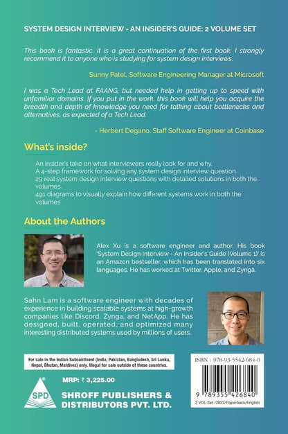 System Design Interview: An Insider’s Guide – 2 Volume Set