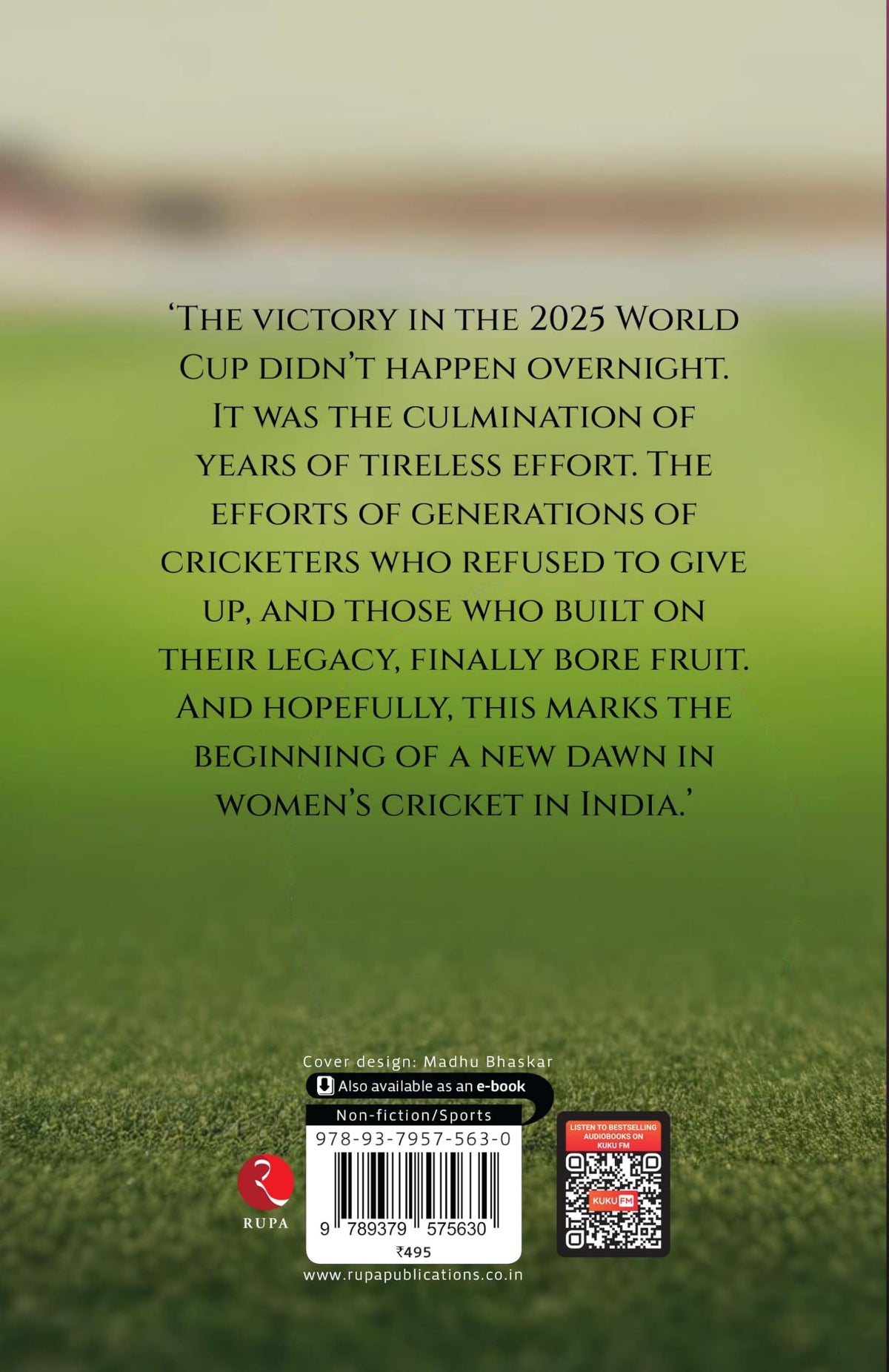 Her Story, Her Glory: The Making of Women’s Cricket in India