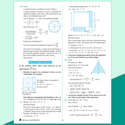 PW New NCERT Class 9 Maths Ganita Manjari Part 1 Textbook Solutions with Mind Maps 2026-27 | Revision Book, Solved NCERT Intext Solutions and End Exercises