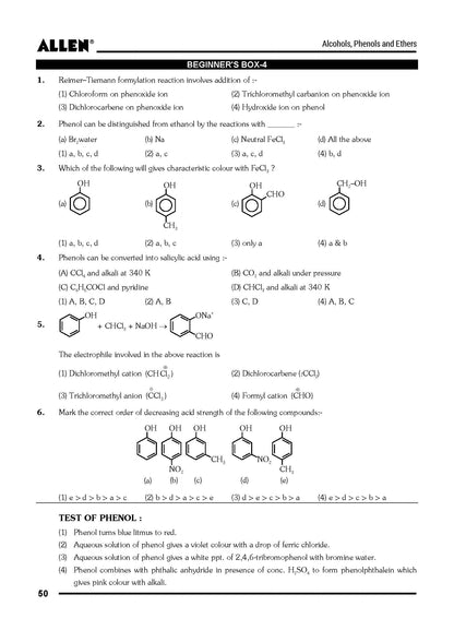 ALLEN CHEMISTRY NEET-UG Study Material Package for 11th, 12th & 12th Passed (Set of 6 Modules) in English |