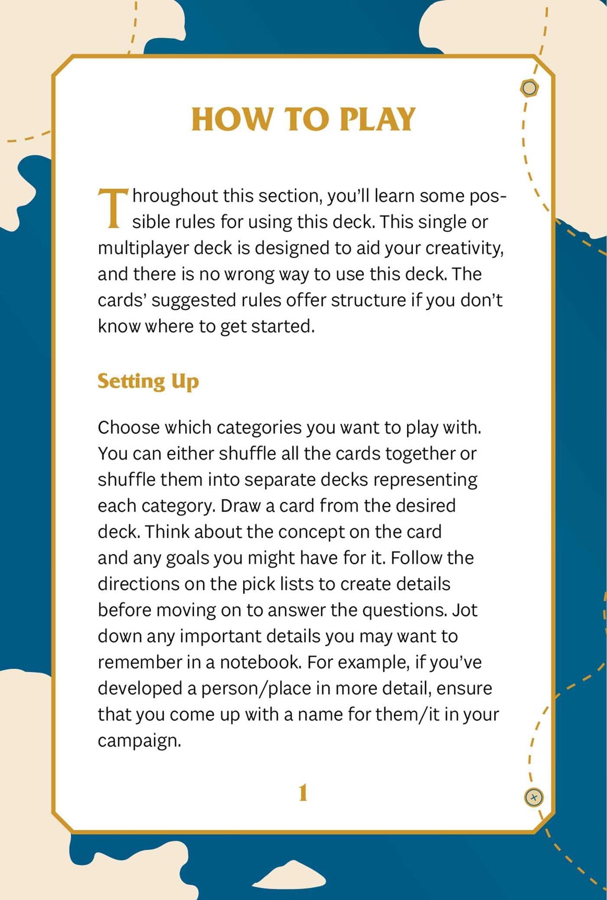 The Ultimate RPG Worldbuilding Deck: 75 Cards to Create and Customize Your Own Game World (Ultimate Role Playing Game)