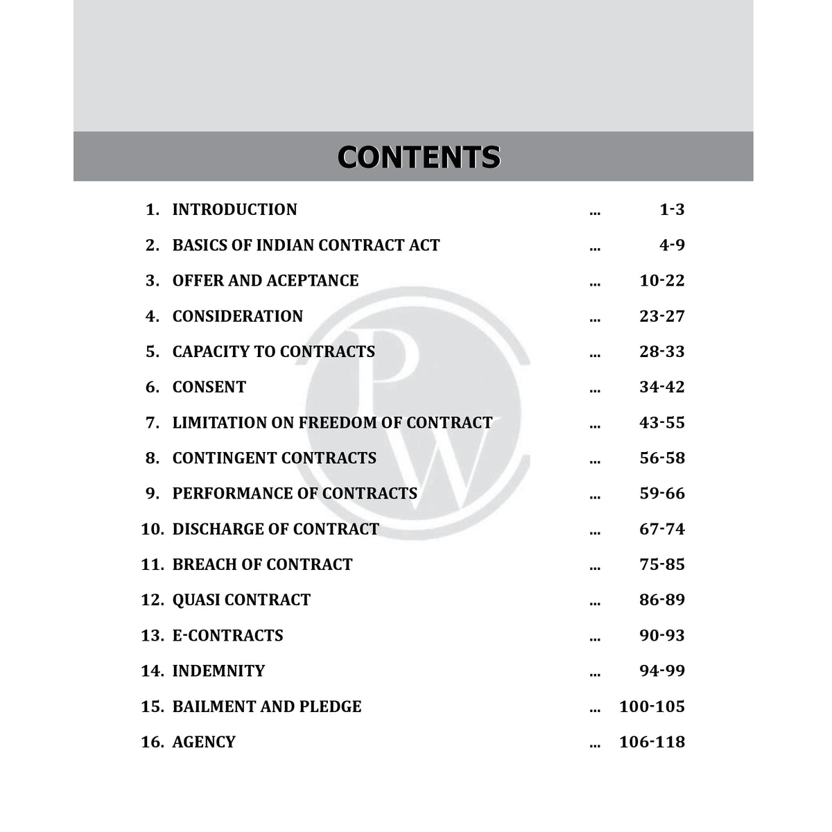 PW Judiciary Law of Contracts | Complete Guide For Judicial Service Exam Prep | Case Laws, Legal Maxim, In-Depth Coverage of Key Concepts & Detailed Analysis For Aspiring Judges [Paperback] PW (PW )