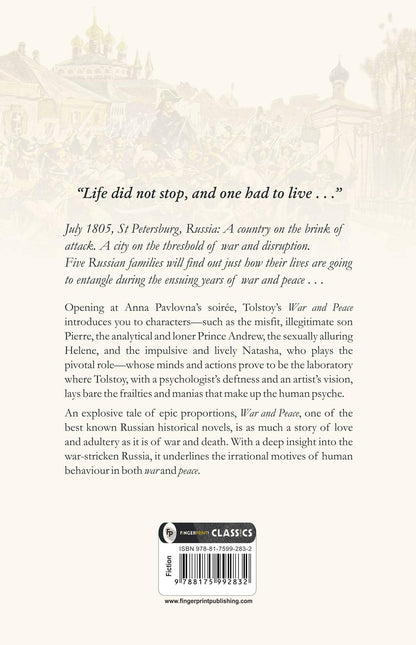 War And Peace By Leo Tolstoy | Premium Classic Edition | Historical Fiction Novel | Russian Literature | Napoleonic Wars | Love & War | Philosophical Themes | Literary Masterpiece | Premium Paperback