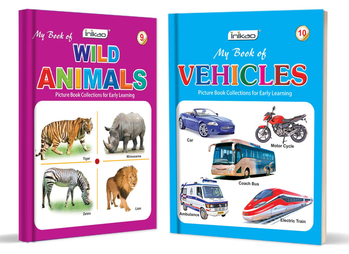 Picture Books Collections Set of 12 for Kids (Age 2–5) | Early Learning Books Combo | Alphabets, Numbers, Animals, Colours, Good Habits & More | ... (Picture Books Collection for Early Learning)