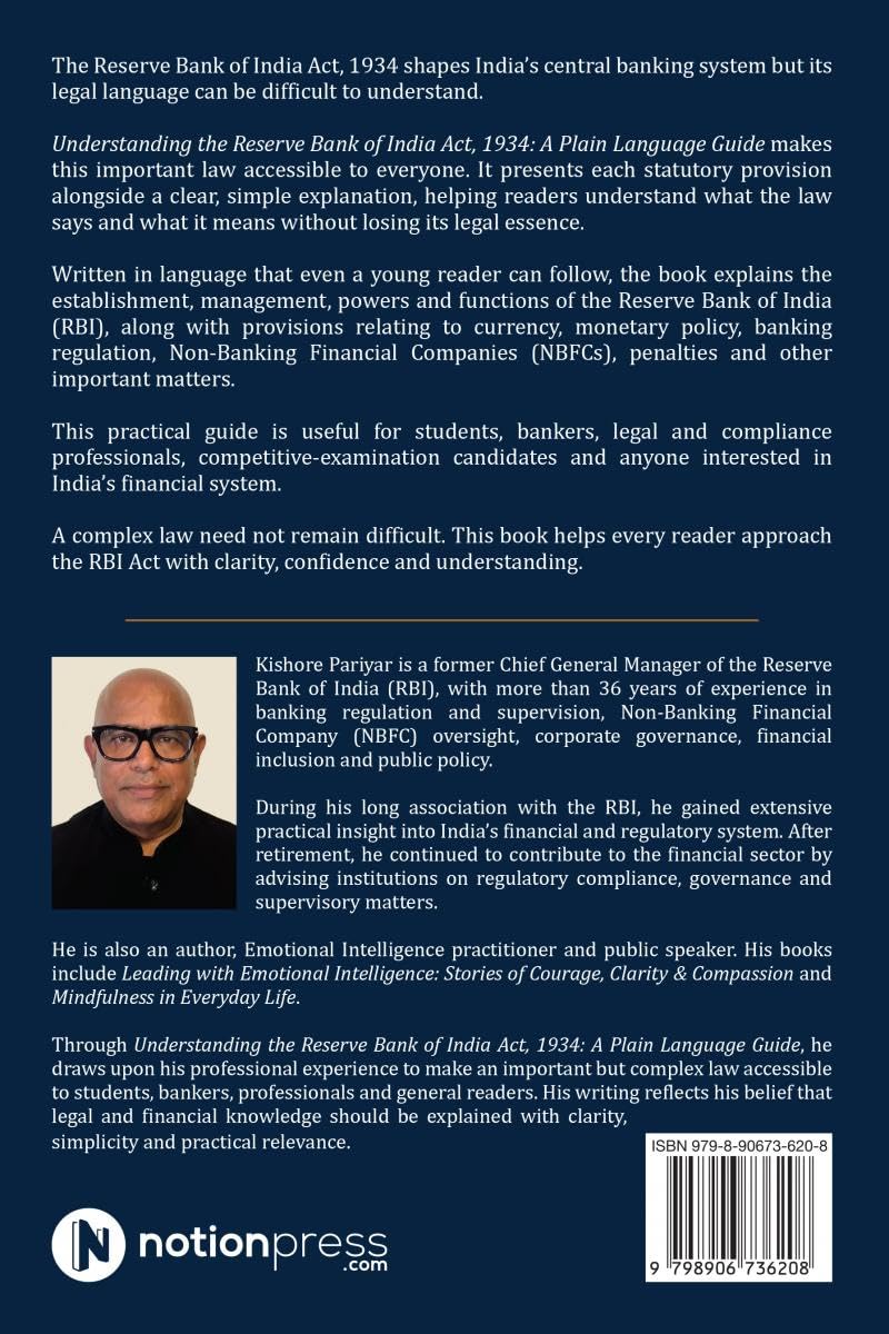 Understanding the Reserve Bank of India Act, 1934: A Plain Language Guide