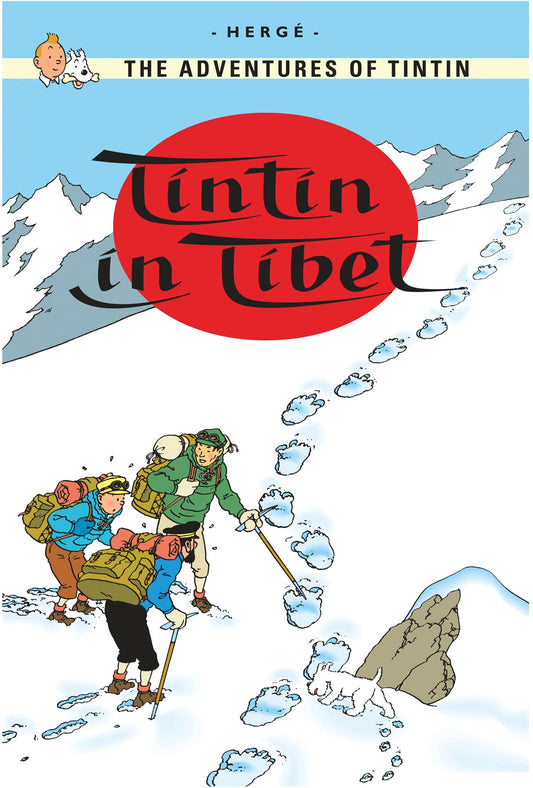 Tintin in Tibet - 12 book cover