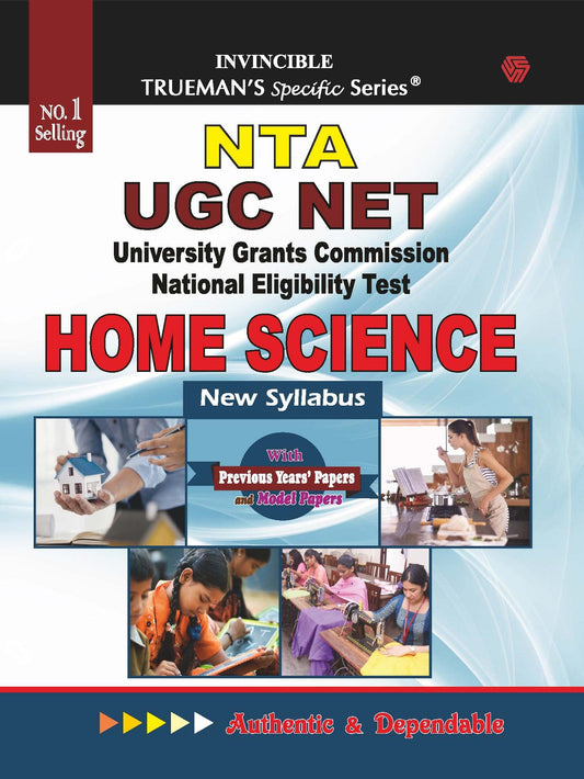 Trueman's NTA UGC NET Home Science - 2023/Edition by Anju Khosla (Author), Ruchi (Author) book cover