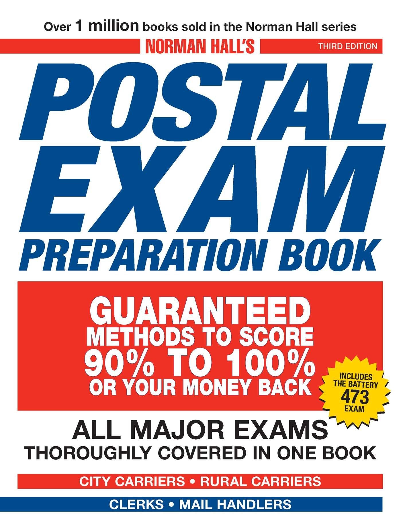 Norman Halls Postal Exam Preparation Book: Everything You Need to Know... All Major Exams Thoroughl book cover