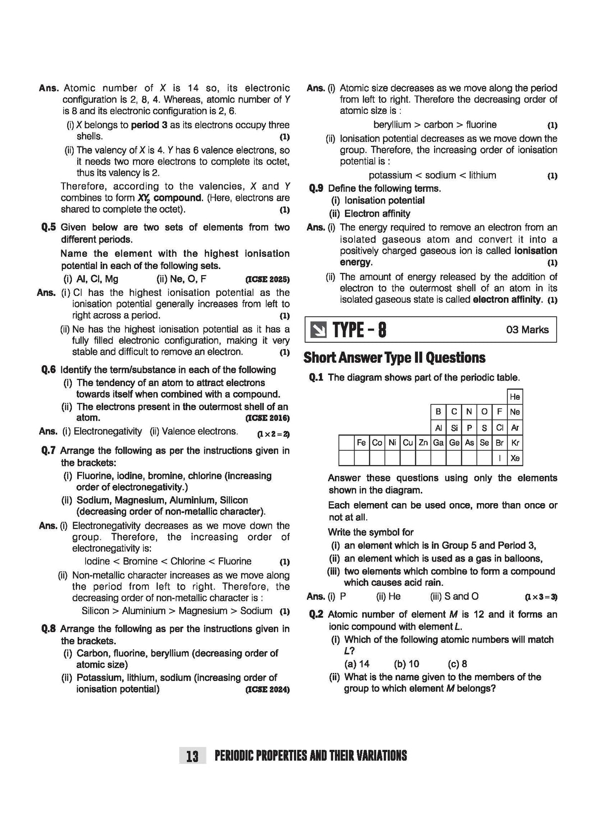 Arihant ICSE Chemistry Class 10 Exam 2026-27 | Quick Theory, Exam Pattern Questions & Sample Papers | As per Latest ICSE Syllabus | Que Bee 2nd Edition 2027