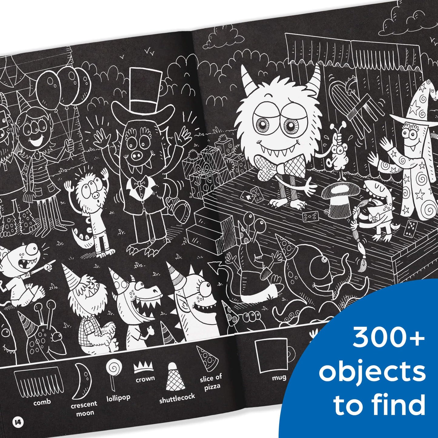 Halloween Hidden Pictures Puzzles to Highlight: Halloween Coloring & Activity Book with Over 300 Hidden Objects to Find