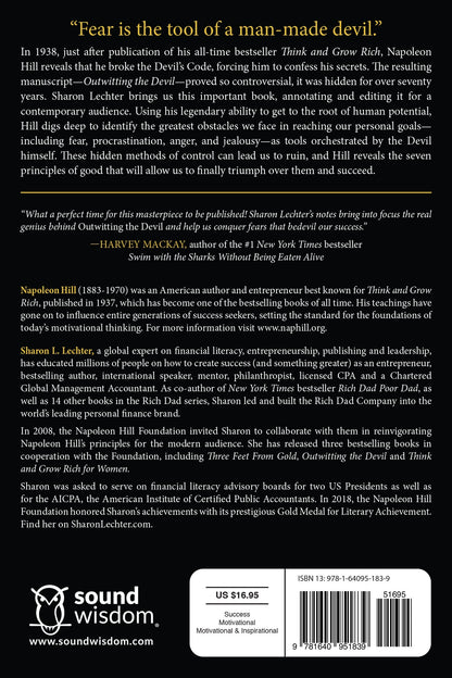 Outwitting the Devil: The Secret to Freedom and Success (Official Publication of the Napoleon Hill Foundation)