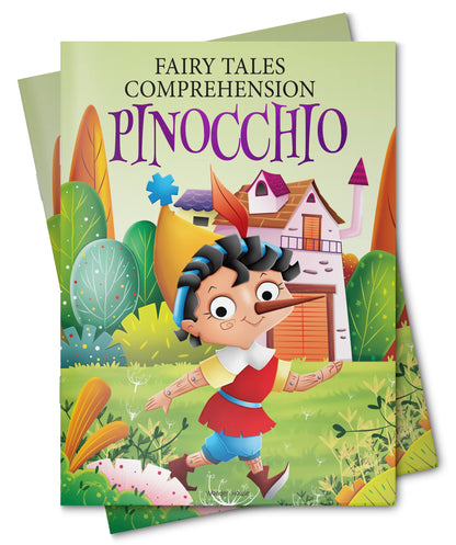 Fairy Tales Comprehension – Pinocchio A Classic Tale with Questions & Exercises | Develop Vocabulary & Reading Skills | Ages 5–8 | 2+ Hours of Literary Fun