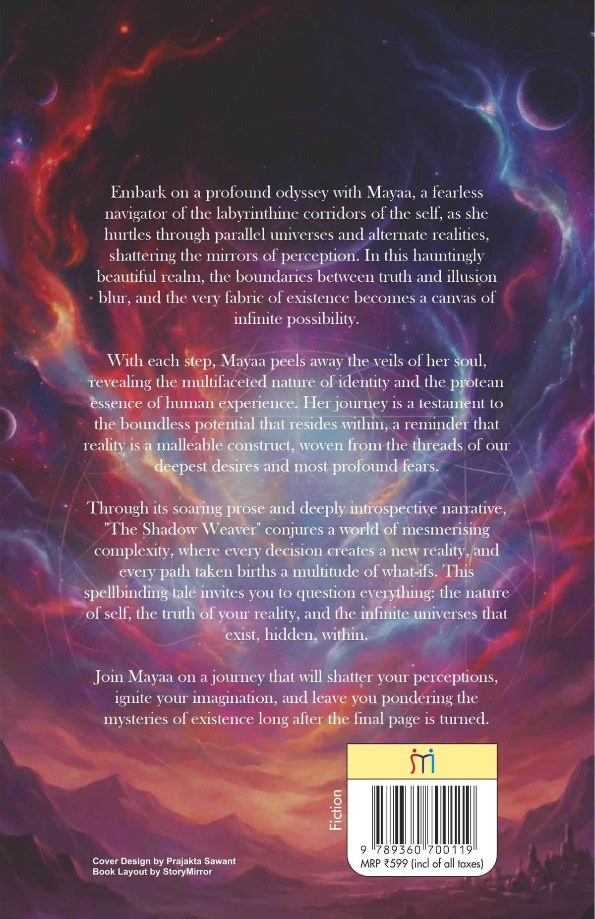 The Shadow Weaver: A Multiverse Fantasy Novel of Parallel Worlds, Cosmic Magic, Identity, and Alternate Realities | Epic Fantasy Fiction Book by Ssamridhi Gulati